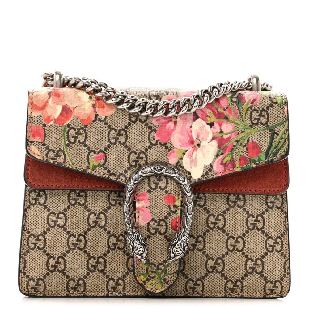 Gucci Gg Supreme Blooms Mini Dionysus #250235G11B